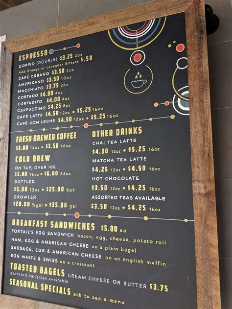 foxtail coffee breakfast menu|Foxtail Coffee Menu, Prices, Delivery 